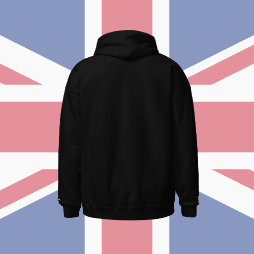 🌐 QR Hoodie - Capitals of The World (London) Wearing Memory