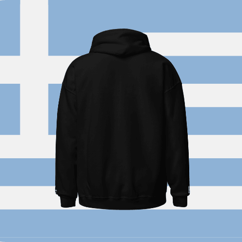 🌐 QR Hoodie - Capitals of The World (Athens) Wearing Memory