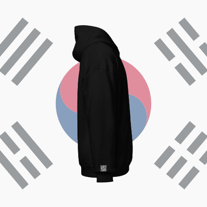 🌐 QR Hoodie - Capitals of The World (Seoul) Wearing Memory