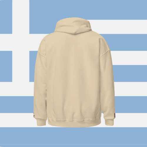 🌐 QR Hoodie - Capitals of The World (Athens) Wearing Memory