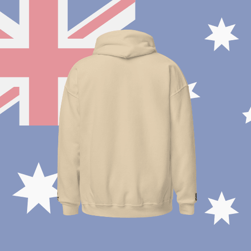 🌐QR Hoodie - Capitals of The World (Sydney) Wearing Memory