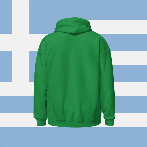 🌐 QR Hoodie - Capitals of The World (Athens) Wearing Memory