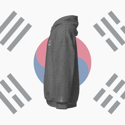 🌐 QR Hoodie - Capitals of The World (Seoul) Wearing Memory