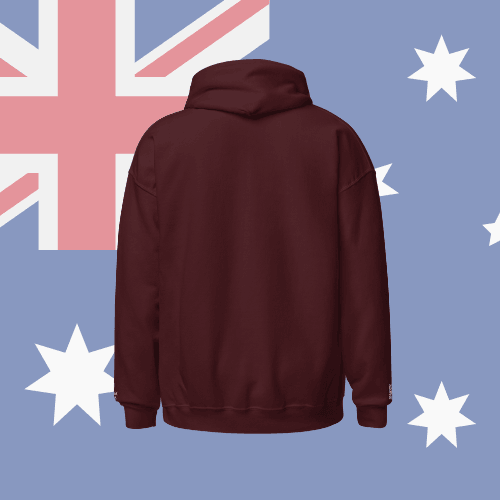 🌐QR Hoodie - Capitals of The World (Sydney) Wearing Memory