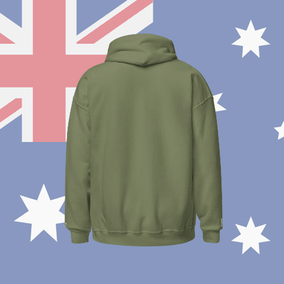 🌐QR Hoodie - Capitals of The World (Sydney) Wearing Memory