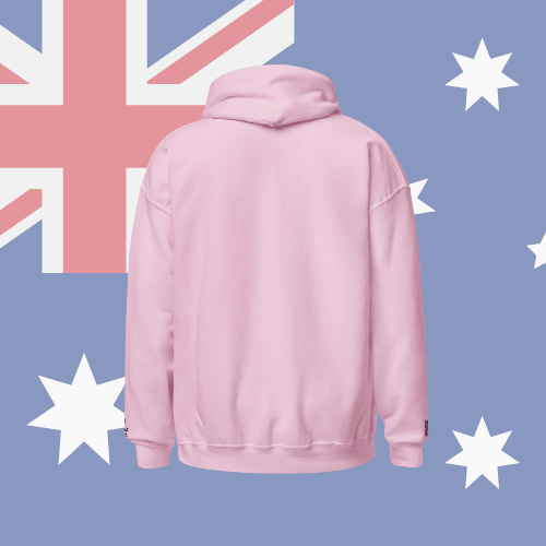 🌐QR Hoodie - Capitals of The World (Sydney) Wearing Memory