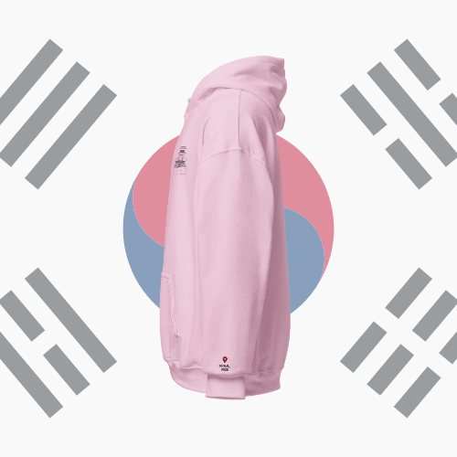 🌐 QR Hoodie - Capitals of The World (Seoul) Wearing Memory