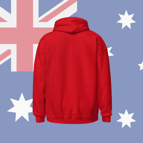 🌐QR Hoodie - Capitals of The World (Sydney) Wearing Memory