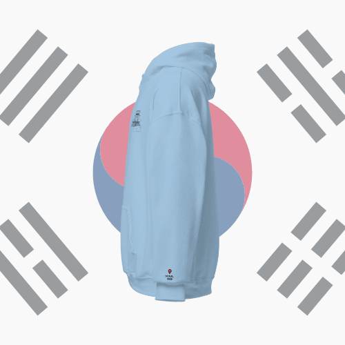 🌐 QR Hoodie - Capitals of The World (Seoul) Wearing Memory