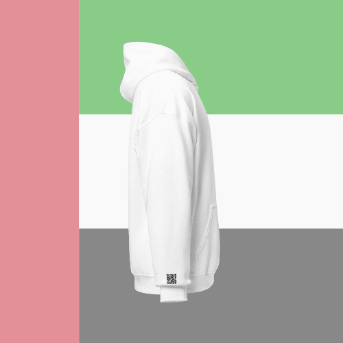 🌐 QR Hoodie - Capitals of The World (Dubai) Wearing Memory